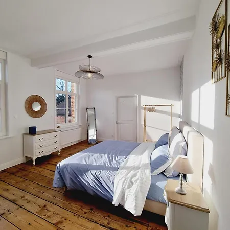 Louez Maison De Maitre Pour 11 Pers. A - Jardin, Wifi Et Proche Commerces - Fr-1-510-219 Arneke